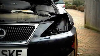 How To Replace Lexus is220d Headlight [upl. by Crosby]