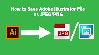 How to Save High Resolution JPEGPNG in Adobe illustrator [upl. by Ire]