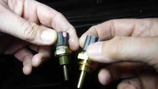 DIY  HOW TO Nissan Code P0198 Temperature Sensor Xterra Frontier Pathfinder [upl. by Adlez]