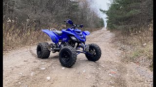 2001 Yamaha Raptor 660R restoration  process video [upl. by Delwyn]