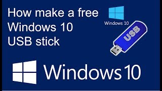 How to Create Windows 10 Bootable USB Flash Drive [upl. by Jillayne]