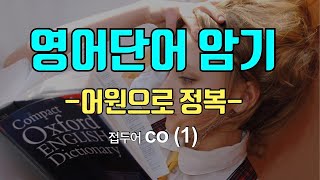 영어단어 암기 어원으로 정복  접두어 co 1 [upl. by Everard38]