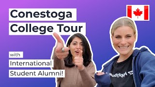 International Student Tour of Conestoga College 🇨🇦 [upl. by Redna]