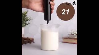 How to froth milk important tips [upl. by Melia]