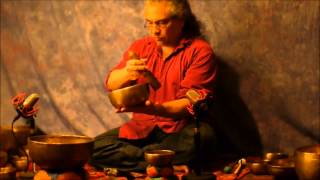 70 minute7 Chakra Continuous Meditation with 21 Antique Tibetan Singing Bowls [upl. by Lizabeth]