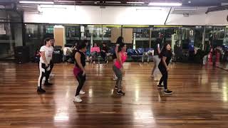 Conga Gloria Estefan Choreography [upl. by Wina]