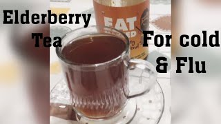 Homemade Elderberry Tea Recipe For Flu And ColdsBoost Immune System And Aid Digestion [upl. by Tray315]