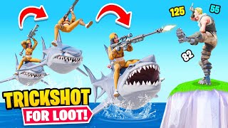 TRICKSHOT Race For LOOT Fortnite [upl. by Noiroc]