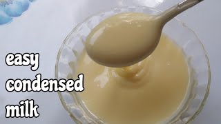 Home made condensed milk l Thick and creamy milkmaid recipe in 1 minute l quick recipe l [upl. by Adrien]