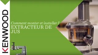 Comment monter et installer l’Extracteur de jus [upl. by Ramunni]