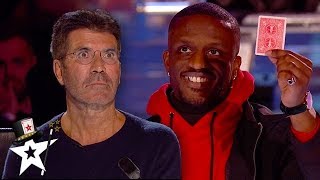 STREET MAGICIAN Does Incredible Disappearing Stunt on BGT 2020  Magicians Got Talent [upl. by Goodkin]