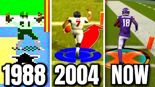 Scoring a Touchdown on Every Madden EVER 1988Present [upl. by Modern]