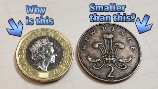 Why Is The UK 2 Pence Coin So Big A Rambling Look At British Currency [upl. by Cristina]