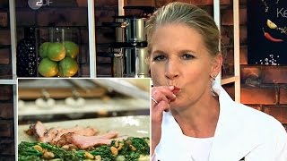 Cornelia Poletto  Tataki vom IbéricoSchwein  Kerners Köche  ZDF [upl. by Haggar]