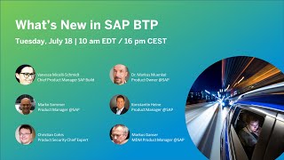 Whats New in SAP BTP [upl. by Nadaha]