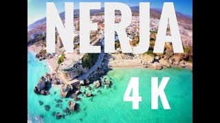 Nerja 4K  Andalusia  Spain  🚤⛱🏝 [upl. by Emmuela320]