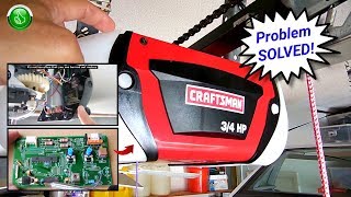 Craftsman Garage Door Opener Repair [upl. by Fortna15]