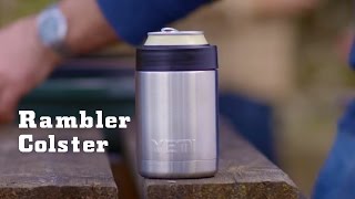 YETI Rambler Colster A Bear Hug for Your Beverage [upl. by Uhayile]