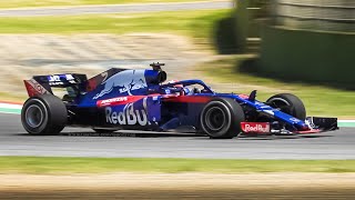 Scuderia AlphaTauri Testing at Imola Circuit w AT01 amp Toro Rosso STR13 June 2020 [upl. by Tnecillim]