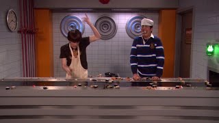 Drake amp Josh  Drake amp Joshs New Sushi Job Is A Disaster [upl. by Dib565]