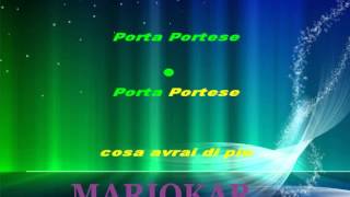 Claudio Baglioni Porta Portese karaoke [upl. by Ahseral]