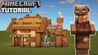 Minecraft  Armorers House Tutorial Villager Houses [upl. by Joeann]