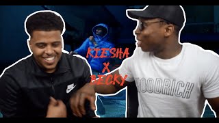 Russ x Tion Wayne  Keisha amp Becky Remix ft Aitch JAY1 SavO amp Swarmz  GRM Daily  REACTION [upl. by Rossing34]