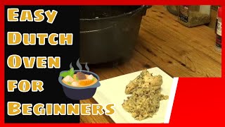 30 MINUTE DUTCH OVEN RECIPE FOR BEGINNERS  EASY Dutch Oven Dish [upl. by Retnuh778]