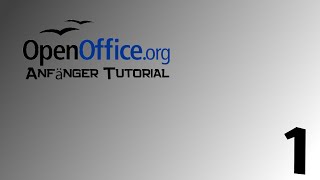 Anfängertutorial  OpenOffice Writer Deutsch  HD [upl. by Azeria209]