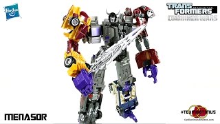 Video Review of the Transformers Combiner Wars MENASOR [upl. by Yokoyama364]