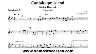 CANTALOUPE ISLAND tenor sax HERBIE HANCOCK [upl. by Nillok]