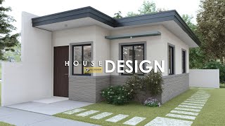 SMALL HOUSE DESIGN  460m x 800m 37 sqm  2 BEDROOM [upl. by Nemrac]