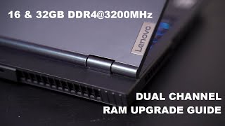 RAM Upgrade  LENOVO LEGION 5 Upgrade Guide and Dissembly [upl. by Trebma]