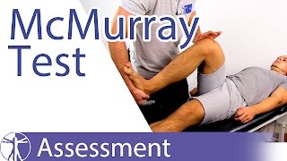 McMurray Test  Meniscus Damage [upl. by Yajet550]