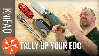 KnifeCenter FAQ 205 How Many EDC Items Do You Carry [upl. by Pollitt63]