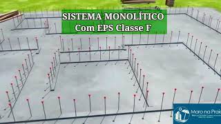 Sistema MONOLÍTICO com EPS  Casa de ISOPOR [upl. by Aran]