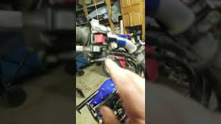 2001 Yamaha Raptor 660R Mid Range carb issue Lean test [upl. by Ecilahc]