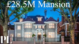 £285m Primrose Hill Luxury London Mansion  UK House Tour  Property London [upl. by Lundgren656]