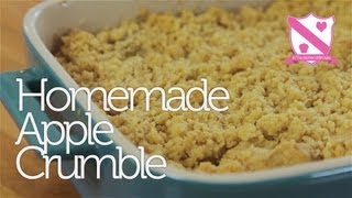 Homemade Apple Crumble Recipe [upl. by Nnair]