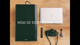 How to Scan 35mm Film Beginner Tutorial [upl. by Haletta572]