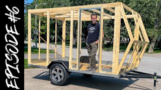 How to Build a Travel Trailer  DIY Guide to Installing the Floor and Framing [upl. by Lewison]