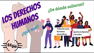 LOS DERECHOS HUMANOS Parte 1 [upl. by Hanshaw]