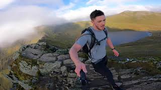 Ridge Running on Striding Edge Helvellyn [upl. by Benildis699]