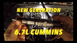 Injector Replacement On CUMMINS 67 RAM Trucks [upl. by Nerra]