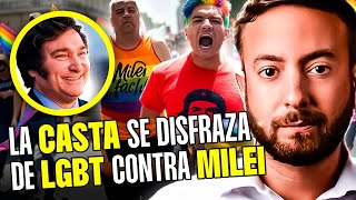 💥 AGUSTÍN LAJE DESMONTA LA MARCHA LGBT ANTIMILEI [upl. by Janeen]