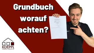 Grundbuch einfach erklärt ⎥Abteilung 1 ⎥Abteilung 2 ⎥ Abteilung 3 [upl. by Gertie]