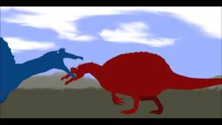 PPBA Spinosaurus vs Oxalaia [upl. by Nanam368]