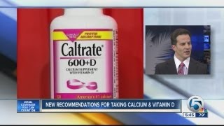 New recommendations for taking calcium amp Vitamin D [upl. by Elberfeld]