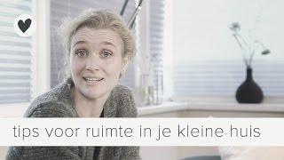 ruimte creëren in een kleine woning  vtwonen  tips [upl. by Radley]