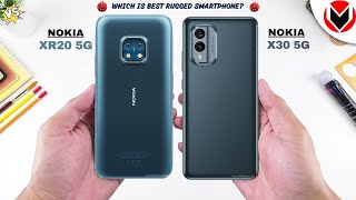 Nokia XR20 Vs Nokia X30 [upl. by Aratehs]